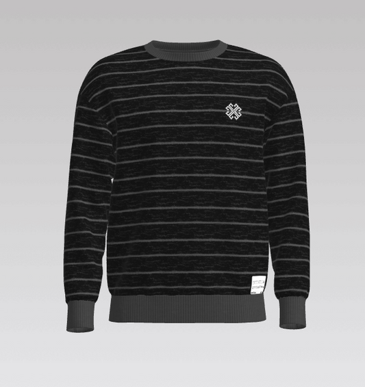 【SAMPLE PRICE】Fancy Striped Sweatshirt