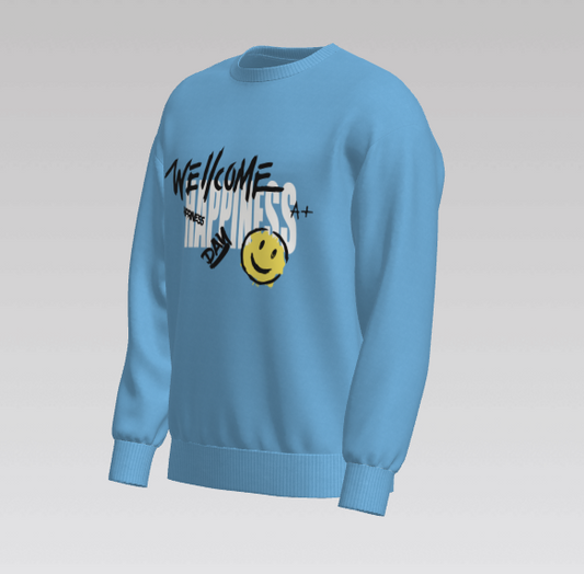 【SAMPLE PRICE】Fancy Smile printed Sweatshirt