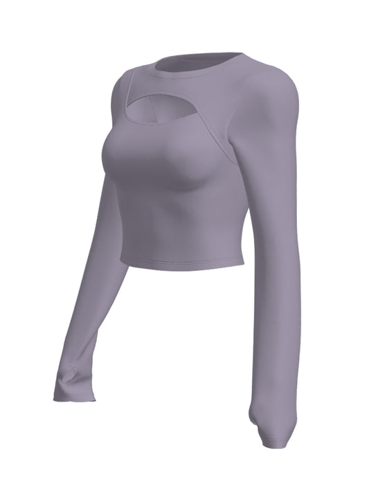 【SAMPLE PRICE】Fashion Long Sleeve Women Yoga Top
