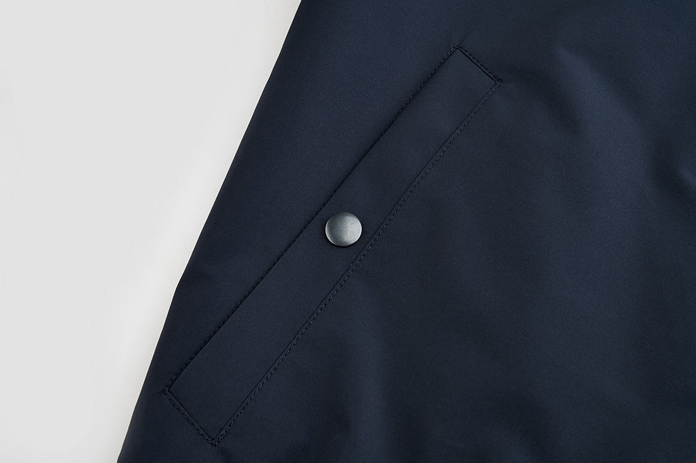 【IN STOCK】Mens Water and Wind Resistant Rain Jacket Mens Lightweight Windbreaker Bomber jacket