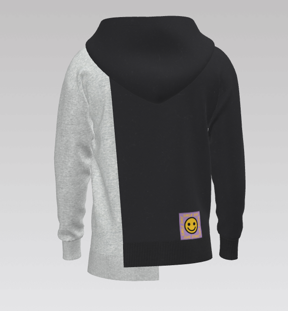 【SAMPLE PRICE】Fashion Cut and Sew Pullover Hoodie Sweatshirt