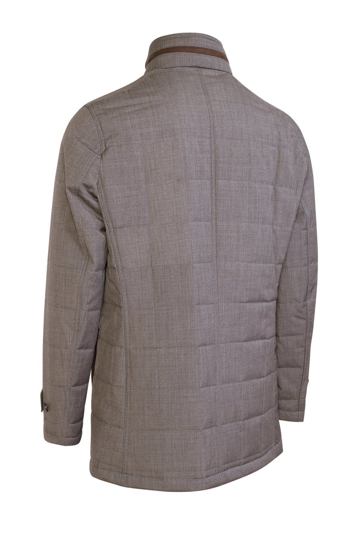 【SAMPLE PRICE】Men's technical pure wool car coat