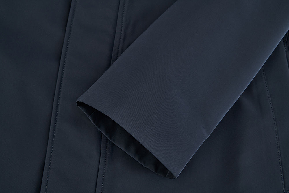 【IN STOCK】Mens Waterproof Hooded Rain Jacket Men's Lightweight Windproof Active Outdoor Long Raincoat