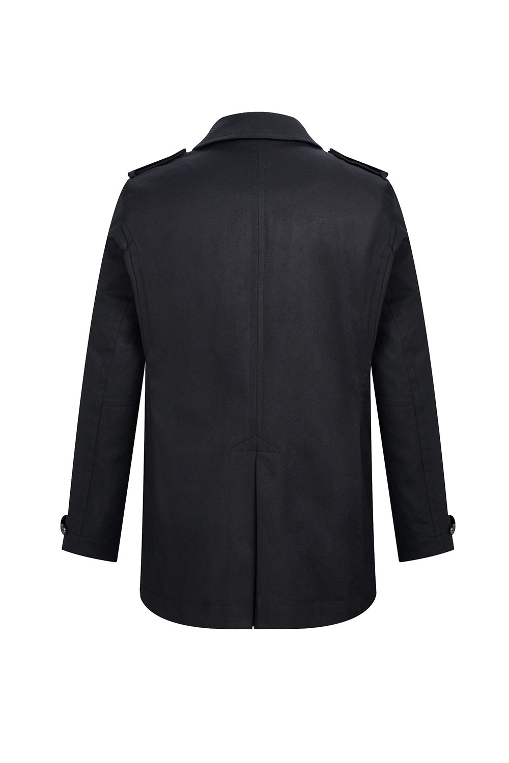 【IN STOCK】Mens Double Breasted Windproof Trench Coat