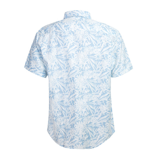 【SAMPLE PRICE】Casual Shirts Cotton Men's Hawaiian Printing Retro Trend Men's Short-Sleeve Shirts