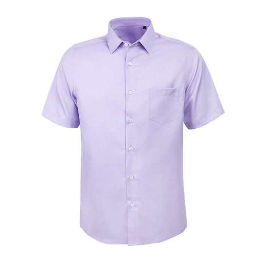 【SAMPLE PRICE】Casual Shirts Cotton Men‘s New Fashion Stand Collar Short-Sleeved Shirts