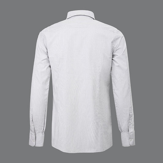 【SAMPLE PRICE】Formal Shirts Cotton Men's Blank Plain White Casual Long-Sleeve Business