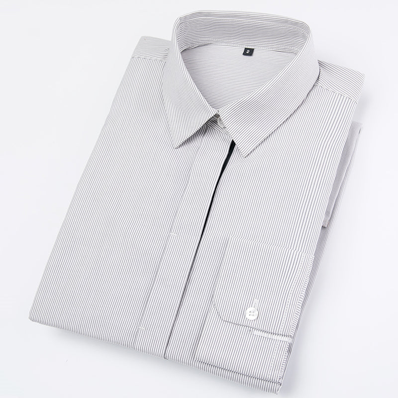 【SAMPLE PRICE】Formal Shirts Cotton Men's Blank Plain White Casual Long-Sleeve Business