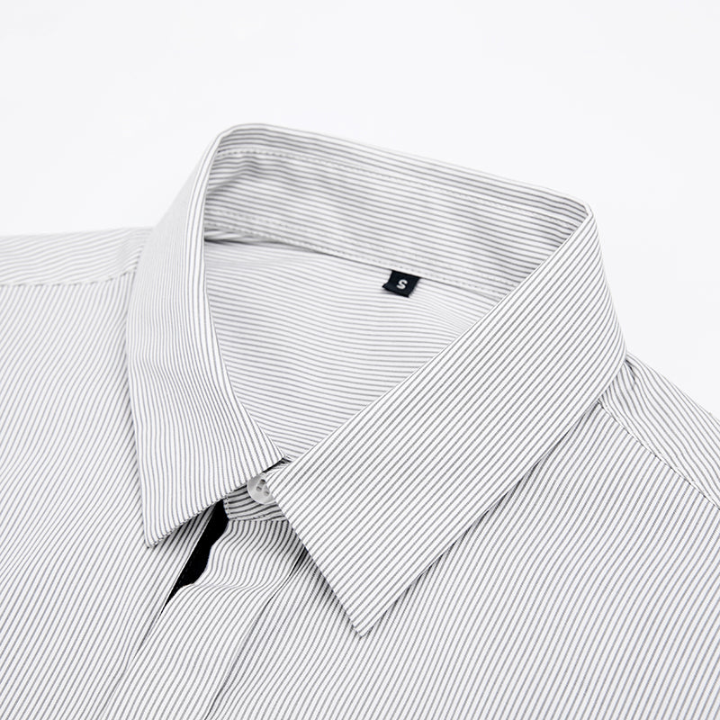 【SAMPLE PRICE】Formal Shirts Cotton Men's Blank Plain White Casual Long-Sleeve Business