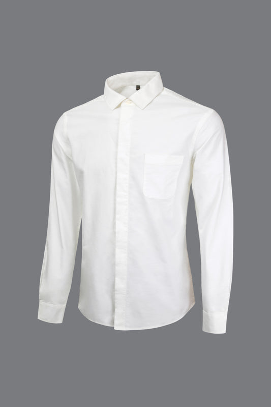 【SAMPLE PRICE】Formal Shirts Cotton Men's White Long Sleeve Shirts Dresses Clothing Shirts