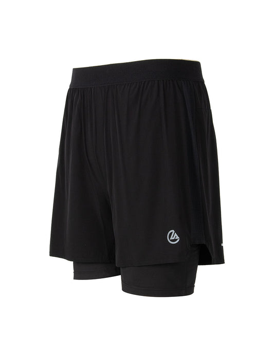 Men's 2 in 1 Workout Running Shorts