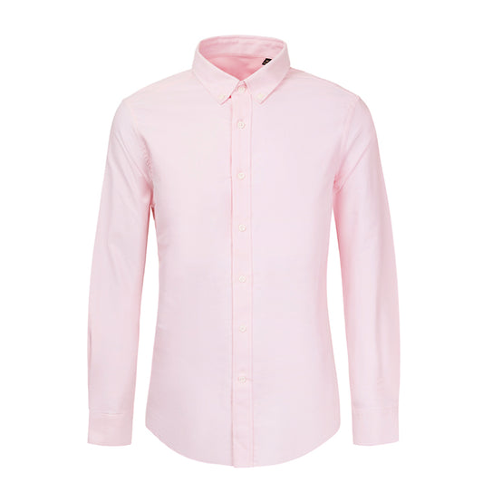 【SAMPLE PRICE】Oxford Shirts Cotton Men's Best Selling Type Logo Dress