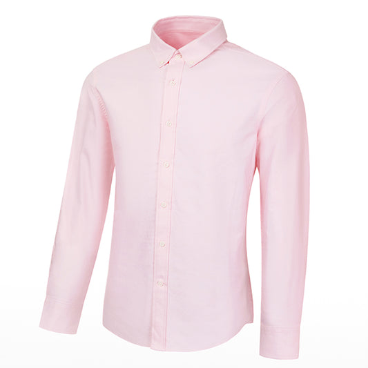 【SAMPLE PRICE】Oxford Shirts Cotton Men's Best Selling Type Logo Dress