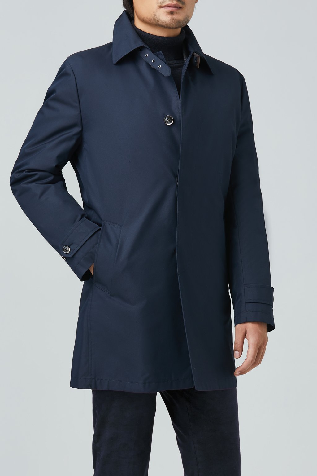 【SAMPLE PRICE】Men's Rain Coat with button-Out Body