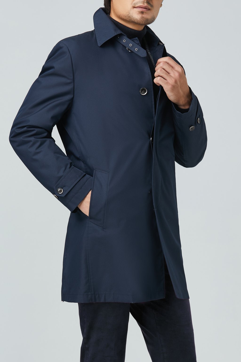 【SAMPLE PRICE】Men's Rain Coat with button-Out Body