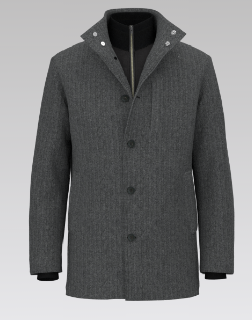 JJDUAL WOOL COAT