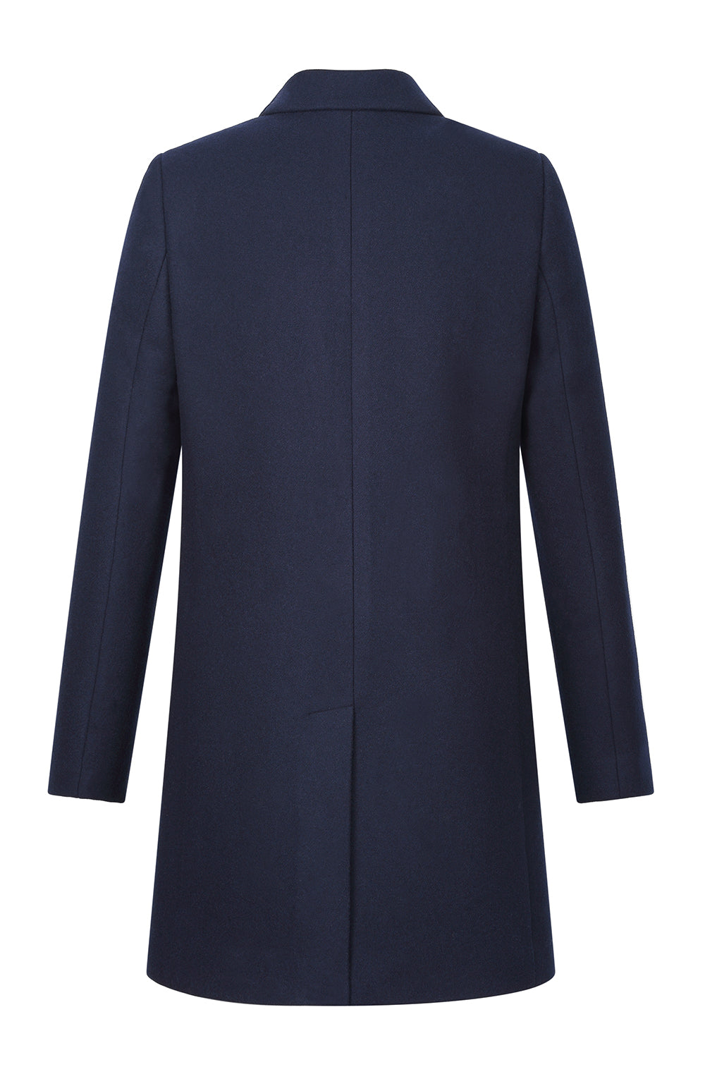 【IN STOCK】Men Wool Coat Mens DB Overcoat Men's Peaked Lapel Double Breasted Slim Wool Long Pea Coat