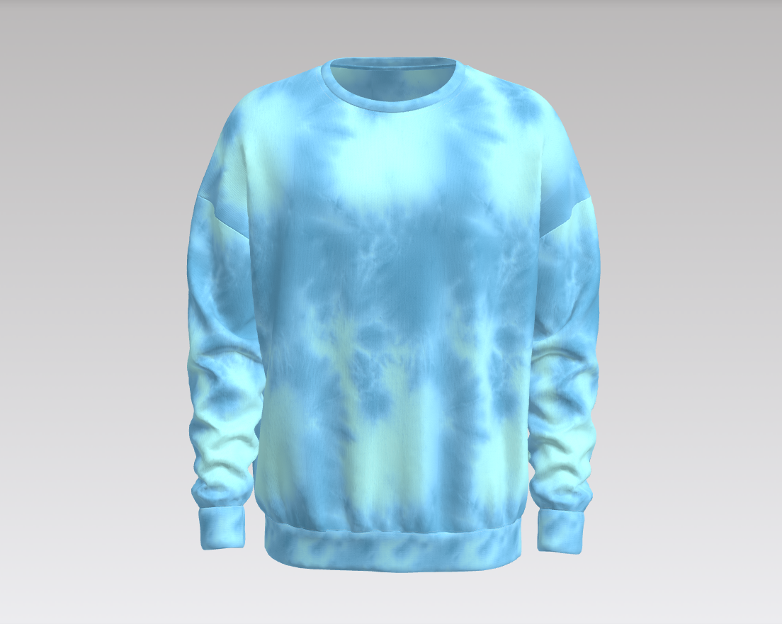 【SAMPLE PRICE】TIE-DYE CLASSIC SWEATSHIRT