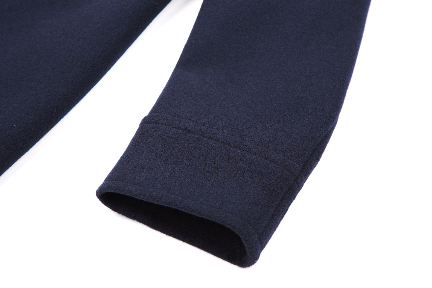 【IN STOCK】Men Wool Pea Coat Men's Classic Notched Collar Double Breasted Wool