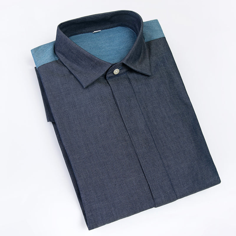 【SAMPLE PRICE】Casual Shirt Cotton Men's High Quality Smart Long-Sleeve