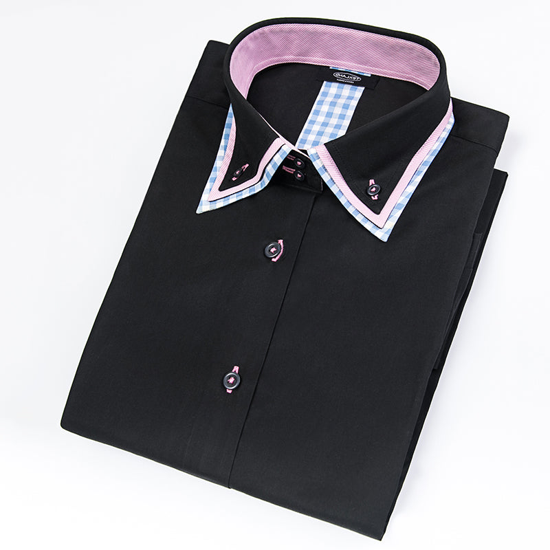 【SAMPLE PRICE】Casual Shirts Cotton Men's Custom Dress Suit Wholesale Slim Shirts