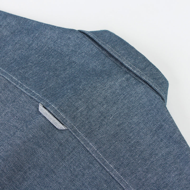 【SAMPLE PRICE】Causal Shirts Cotton Men's Fashion Style Short-Sleeve Jeans Shirts