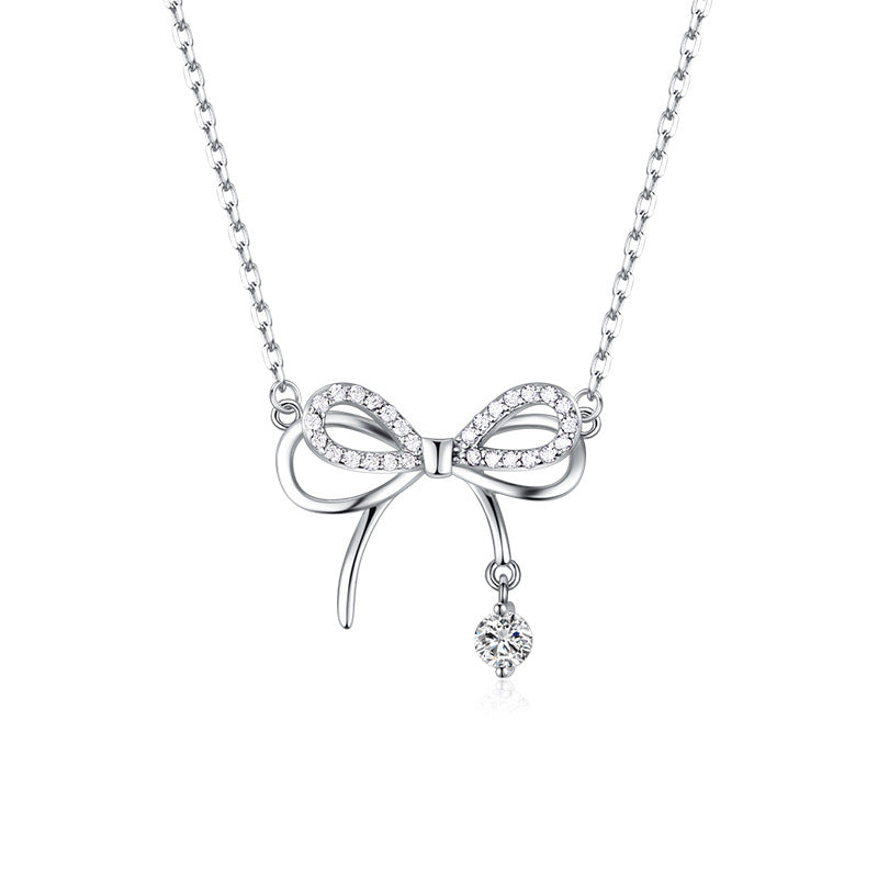 Bowknot necklace