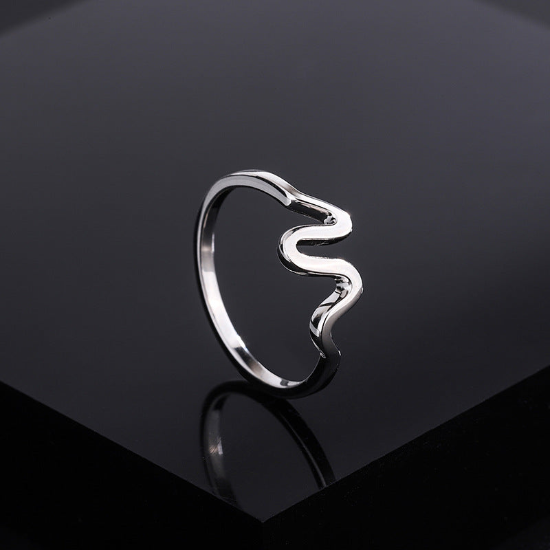 M finger ring