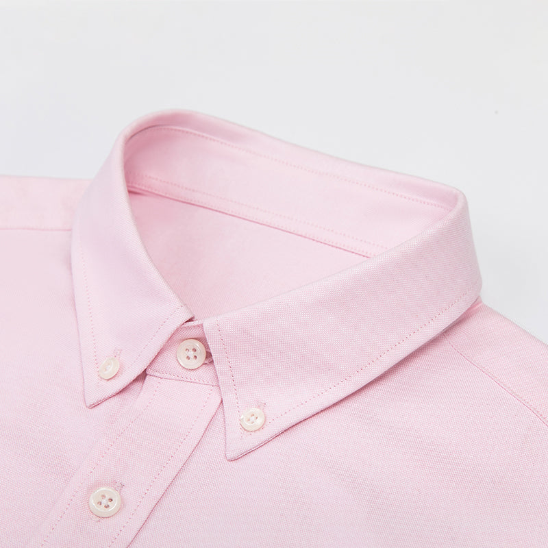 【SAMPLE PRICE】Oxford Shirts Cotton Men's Best Selling Type Logo Dress